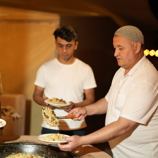 dining in the Dubai desert